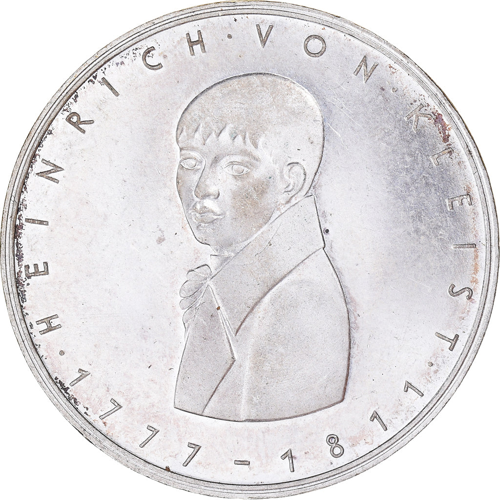 Coin, GERMANY - FEDERAL REPUBLIC, 5 Mark, 1977, Karlsruhe, Germany, AU(50-53)