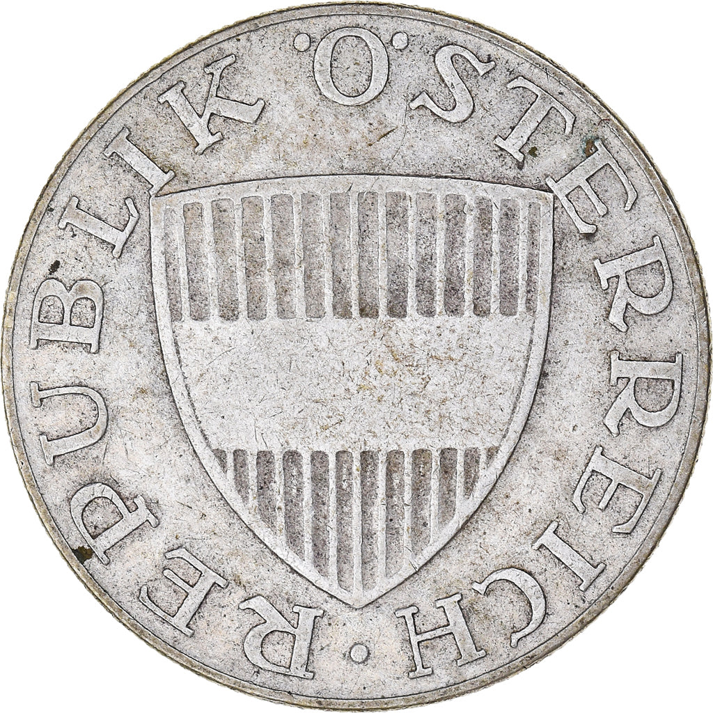 Coin, Austria, 10 Schilling, 1957, EF(40-45), Silver, KM:2882
