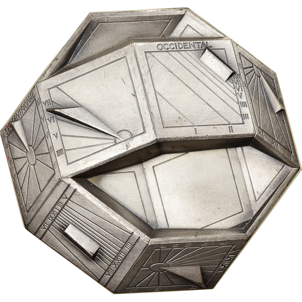 France, Medal, Notary, Caisse des Dépôts et Consignations, 1981, Michel