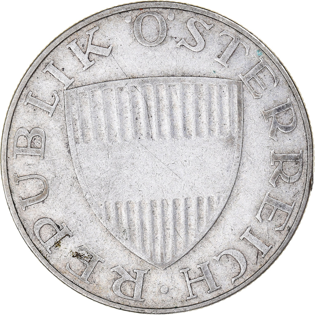 Coin, Austria, 10 Schilling, 1958, Vienne, VF(30-35), Silver, KM:2882