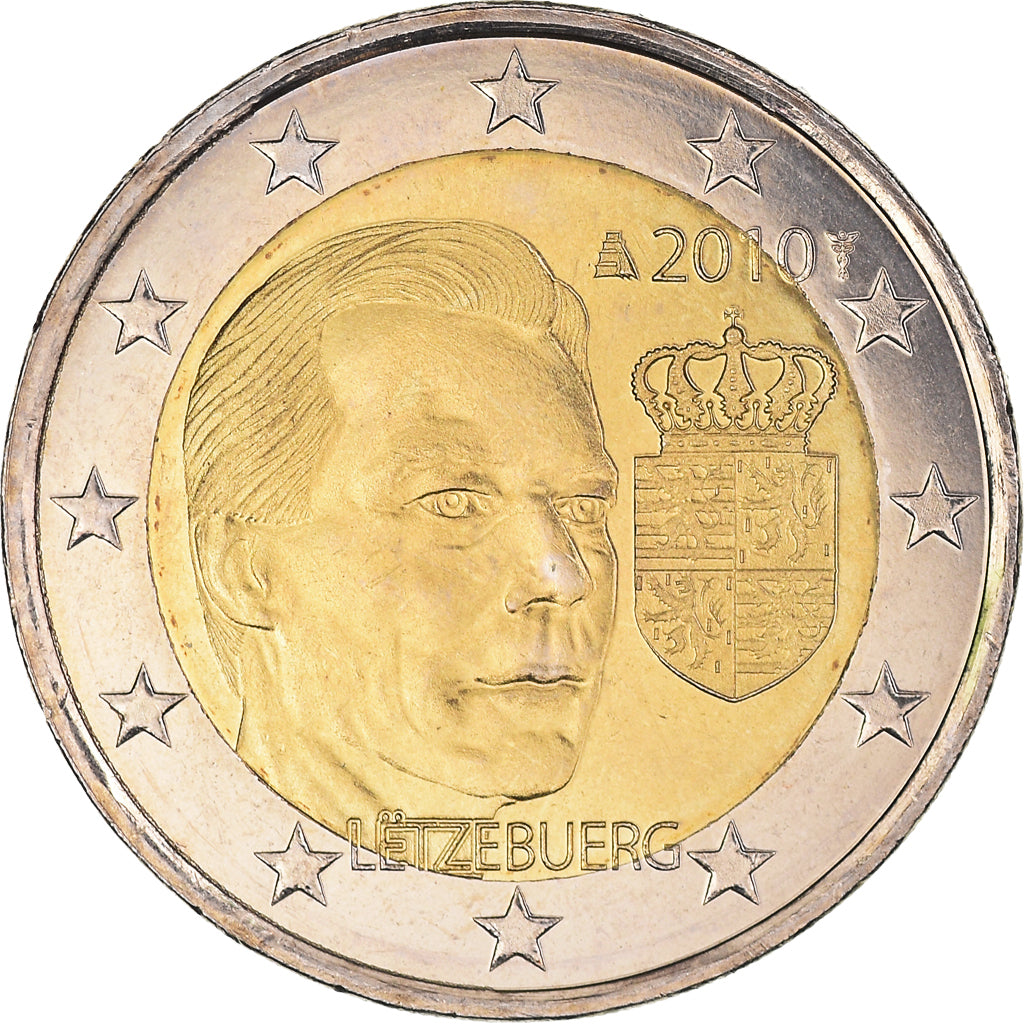 Luxemburgo, 2 Euro, Grand-Duc Henri, 2010, Utrecht, Special Unc., SC+