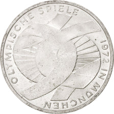 Coin, GERMANY - FEDERAL REPUBLIC, 10 Mark, 1972, Stuttgart, MS(63), Silver