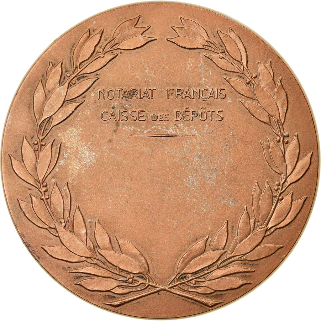 France, Médaille, Notariat Français, Caisse des Dépôts, Loisel, Gauthier