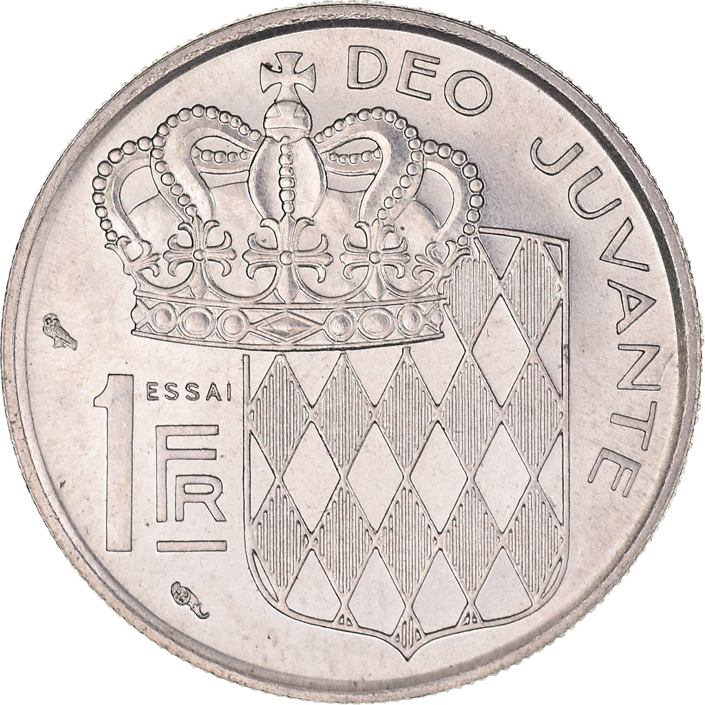 Moneta, Monaco, Rainier III, Franc, 1960, Paris, PRÓBA, MS(64), Nikiel, KM:E38