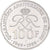 Moneta, Monaco, Rainier III, 100 Francs, 1989, MS(60-62), Srebro, KM:164