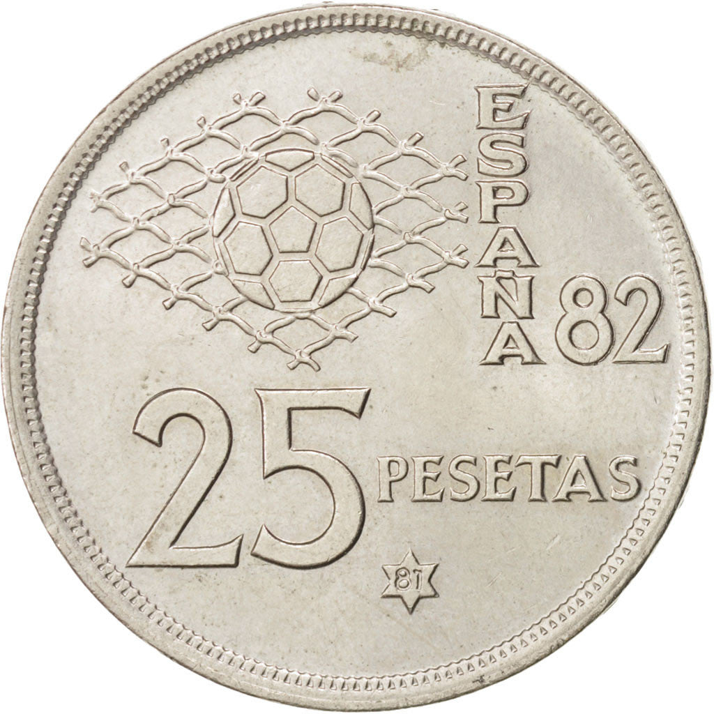 Monnaie, Espagne, Juan Carlos I, 25 Pesetas, 1981, SPL+, Copper-nickel, KM:818
