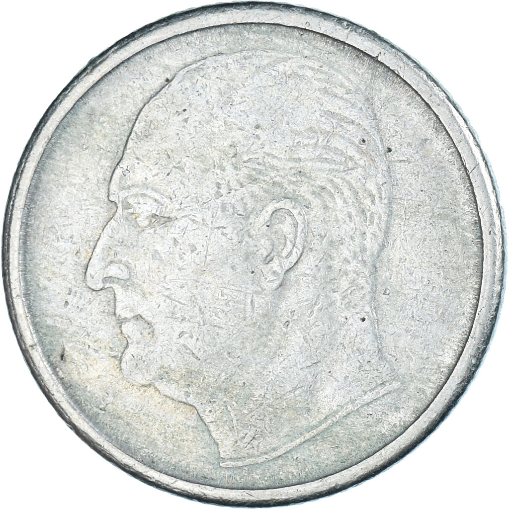 Moneta, Norvegia, Olav V, 50 Öre, 1969, MB+, Rame-nichel, KM:408