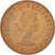 Moneta, Wielka Brytania, Elizabeth II, Penny, 1966, AU(50-53), Bronze, KM:897