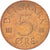 Coin, Denmark, Margrethe II, 5 Öre, 1979, Copenhagen, AU(55-58), Copper Clad