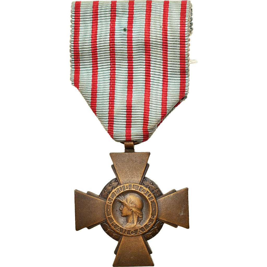 Francia, Croix du Combattant, medaglia, 1914-1918, Eccellente qualità, Bronzo