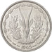 Coin, West African States, Franc, 1965, AU(55-58), Aluminum, KM:3.1