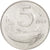 Coin, Italy, 5 Lire, 1967, Rome, AU(55-58), Aluminum, KM:92