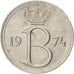 Coin, Belgium, 25 Centimes, 1974, Brussels, MS(60-62), Copper-nickel, KM:153.1
