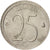 Moneta, Belgia, 25 Centimes, 1974, Brussels, MS(60-62), Miedź-Nikiel, KM:153.1