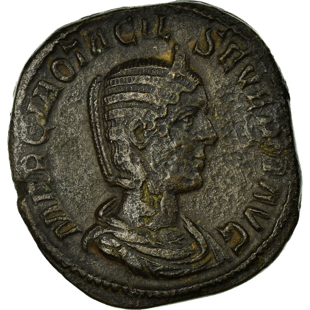 Coin, Otacilia Severa, Sestertius, Rome, AU(50-53), Bronze, RIC:203a