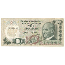 Banconote, Turchia, 100 Lira, 1972, 1972-05-15, KM:189a, BB