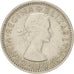 Moneta, Gran Bretagna, Elizabeth II, 6 Pence, 1964, BB, Rame-nichel, KM:903