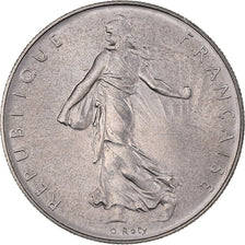 Münze, Frankreich, Semeuse, Franc, 1975, Paris, FDC, STGL, Nickel, KM:925.1