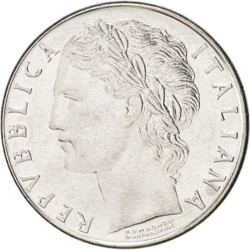 Coin, Italy, 100 Lire, 1979, Rome, MS(64), Stainless Steel, KM:96.1