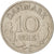 Coin, Denmark, Frederik IX, 10 Öre, 1964, Copenhagen, AU(50-53), Copper-nickel