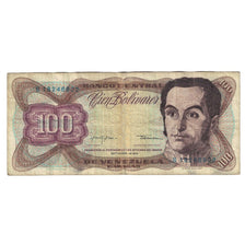 Banknote, Venezuela, 100 Bolivares, 1976, 1976-01-27, KM:55c, VF(20-25)