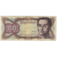 Banknote, Venezuela, 100 Bolivares, 1976, 1976-01-27, KM:55c, VF(20-25)