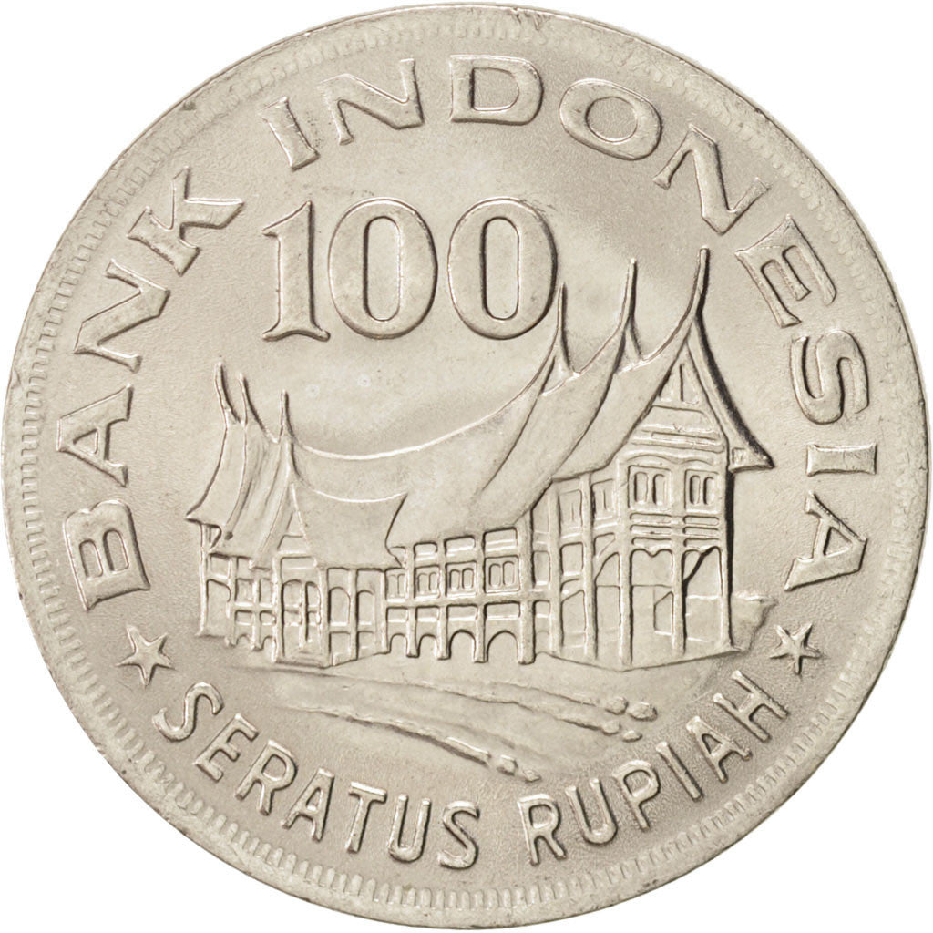 Coin, Indonesia, 100 Rupiah, 1978, MS(64), Copper-nickel, KM:42