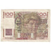 França, 100 Francs, Jeune Paysan, 1954, V.583, VF(30-35), Fayette:28.41