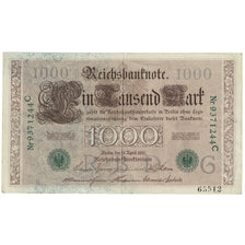Banknote, Germany, 1000 Mark, 1910, 1910-04-21, KM:45b, AU(55-58)
