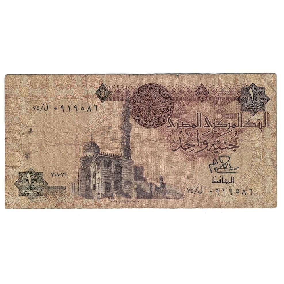 Egypt, 1 Pound, 1979-07-18, F(12-15)