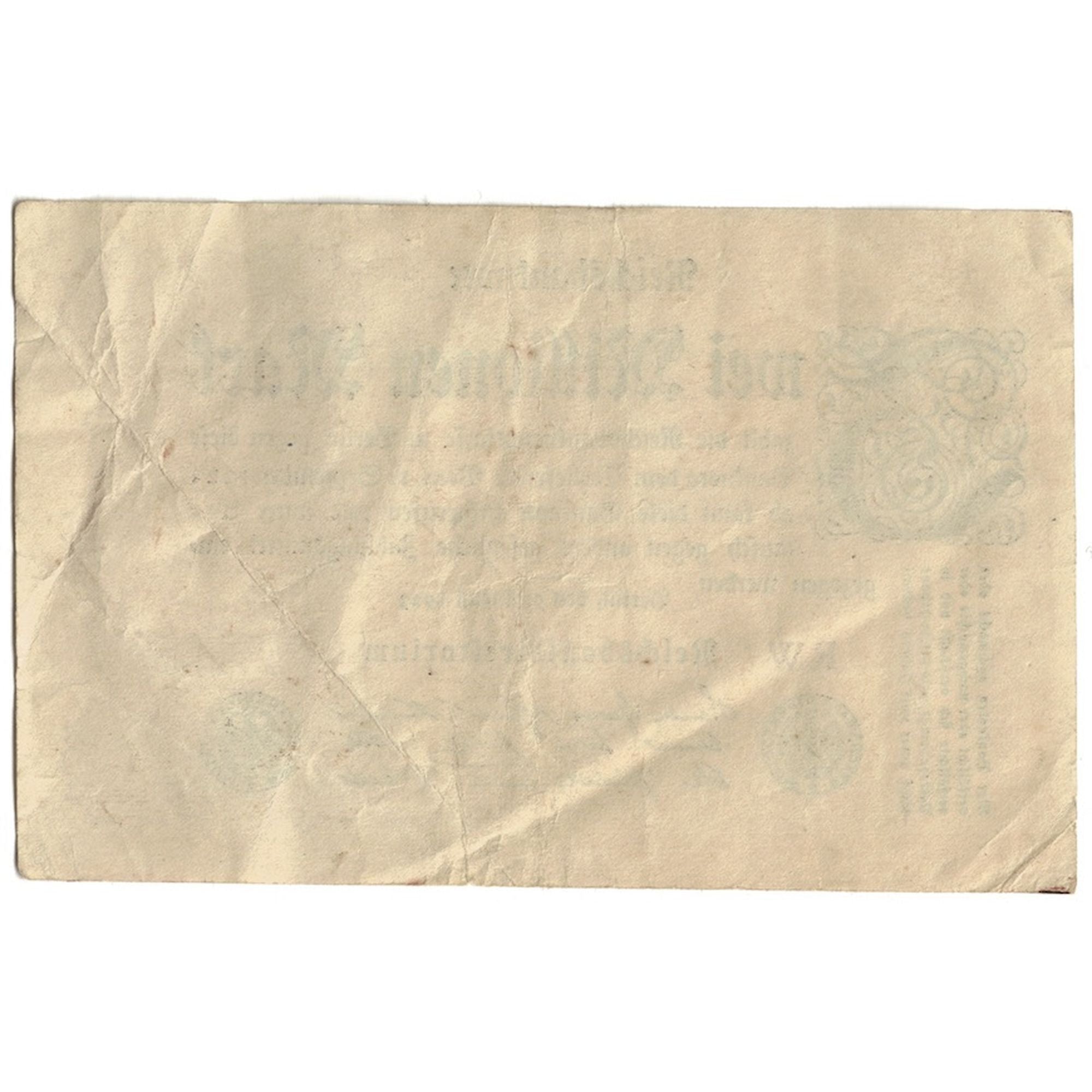 Billete, 2 Millionen Mark, 1923, Alemania, 1923-08-09, KM:103, MBC
