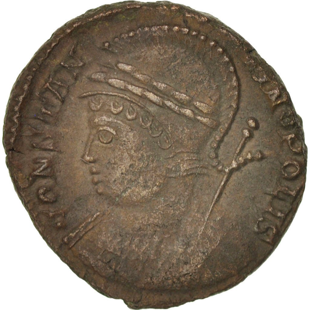 Coin, City Commemoratives, Follis, Trier, EF(40-45), Bronze, RIC:530