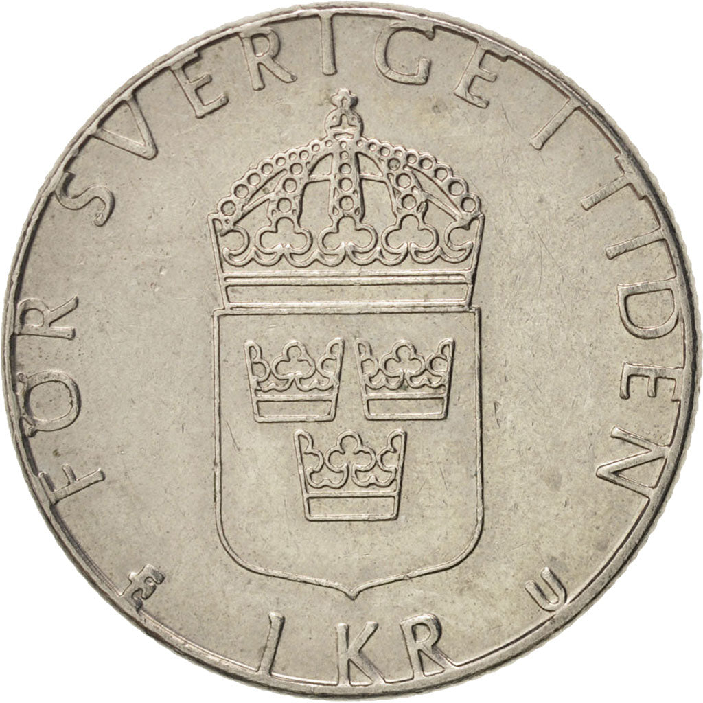 Moneta, Svezia, Carl XVI Gustaf, Krona, 1978, SPL-, Rame ricoperto in