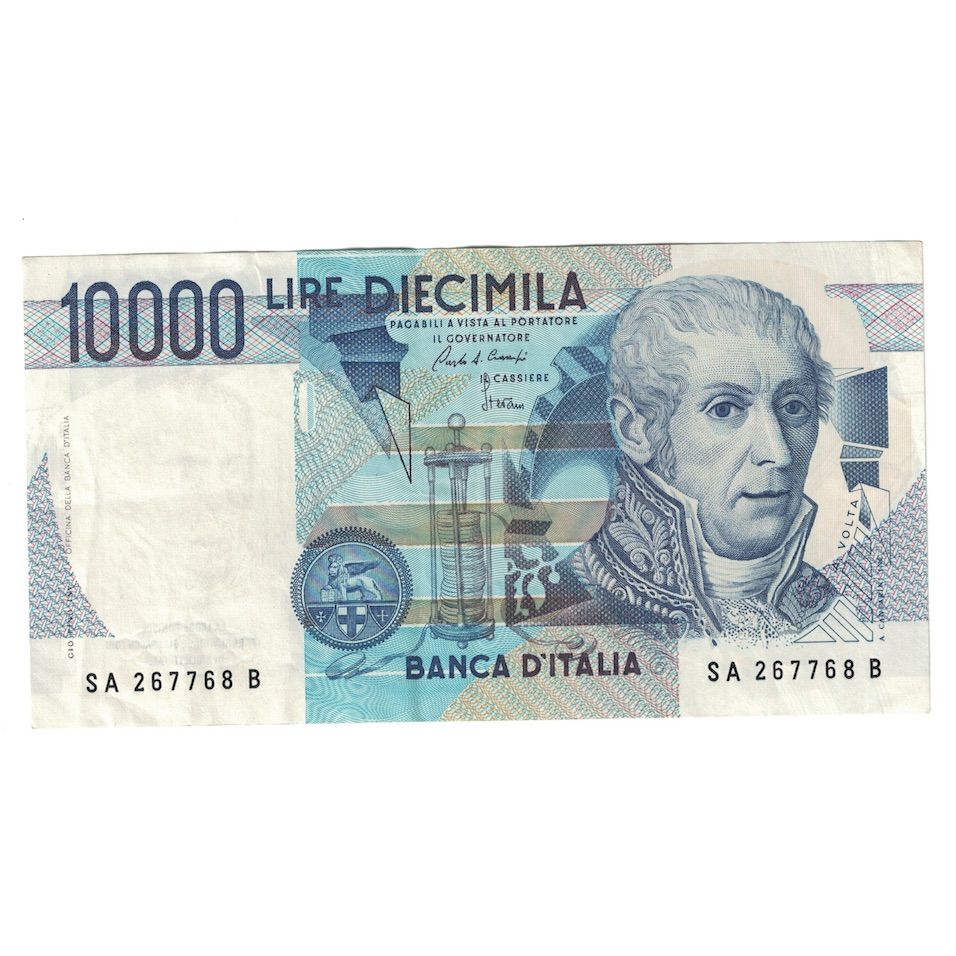 Banknote, Italy, 10,000 Lire, 1984, 1984-09-03, KM:112a, AU(50-53)