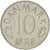 Coin, Denmark, Margrethe II, 10 Öre, 1978, Copenhagen, AU(55-58)