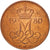 Coin, Denmark, Margrethe II, 5 Öre, 1980, Copenhagen, AU(55-58), Copper Clad