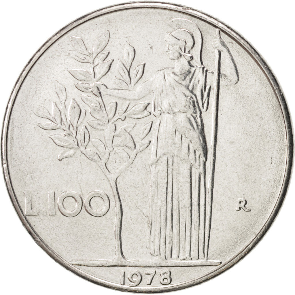 Monnaie, Italie, 100 Lire, 1978, Rome, SUP, Stainless Steel, KM:96.1