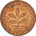 Münze, Bundesrepublik Deutschland, Pfennig, 1979, VZ+, Copper Plated Steel