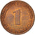 Coin, GERMANY - FEDERAL REPUBLIC, Pfennig, 1979, MS(60-62), Copper Plated Steel