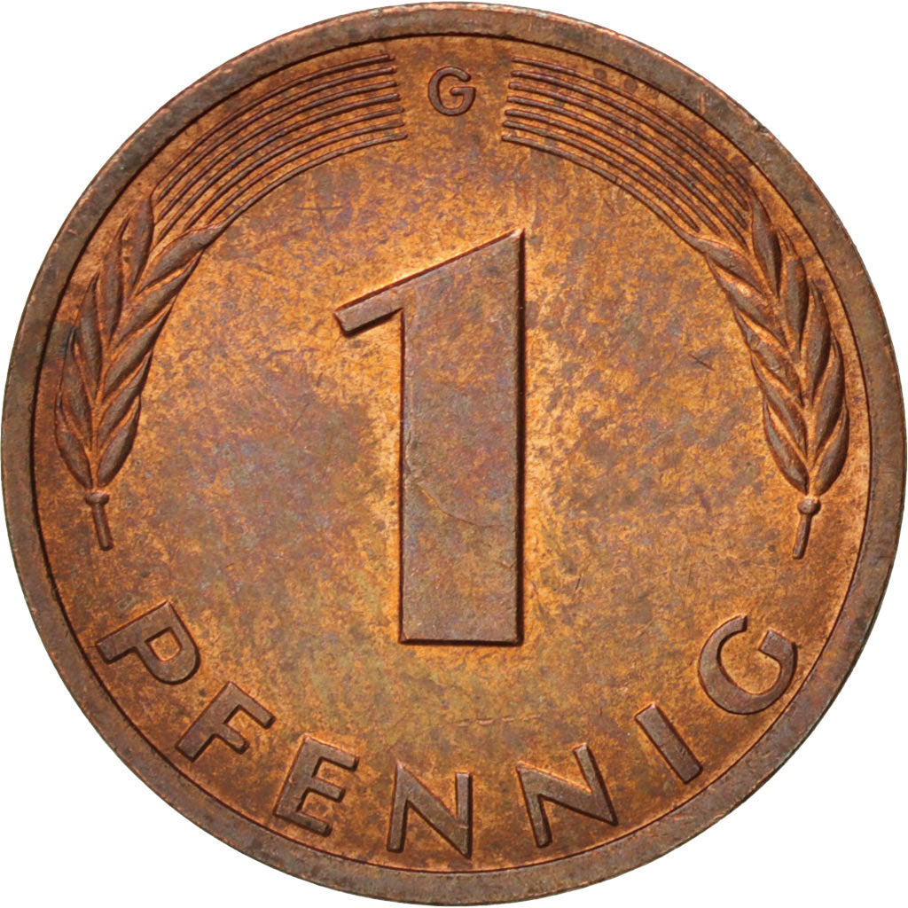 Münze, Bundesrepublik Deutschland, Pfennig, 1979, VZ+, Copper Plated Steel