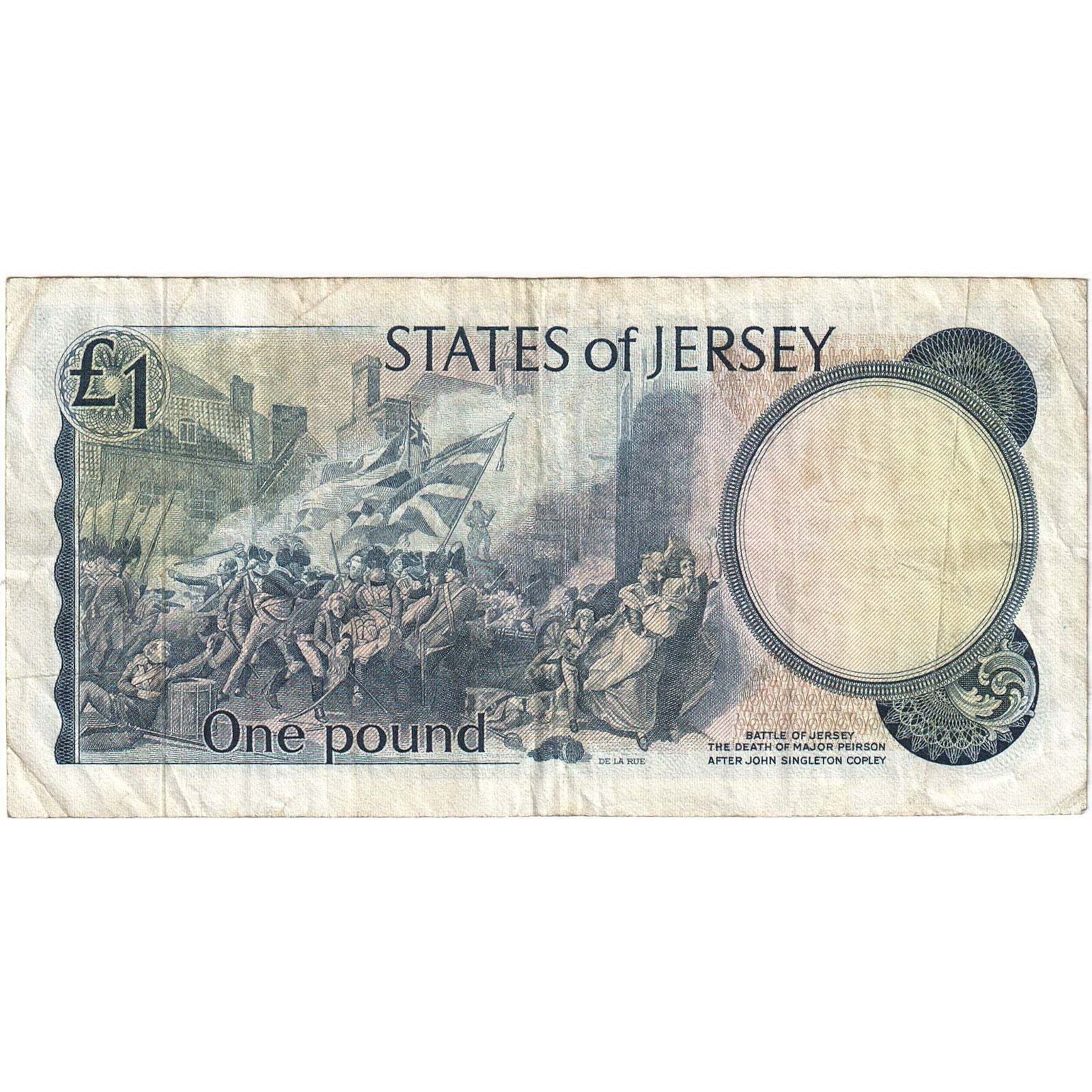 Banknote, Jersey, 1 Pound, Undated (1976-1988), KM:11a, EF(40-45)