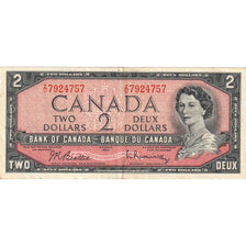 Banknot, Canada, 2 Dollars, 1954, KM:76b, AU(55-58)