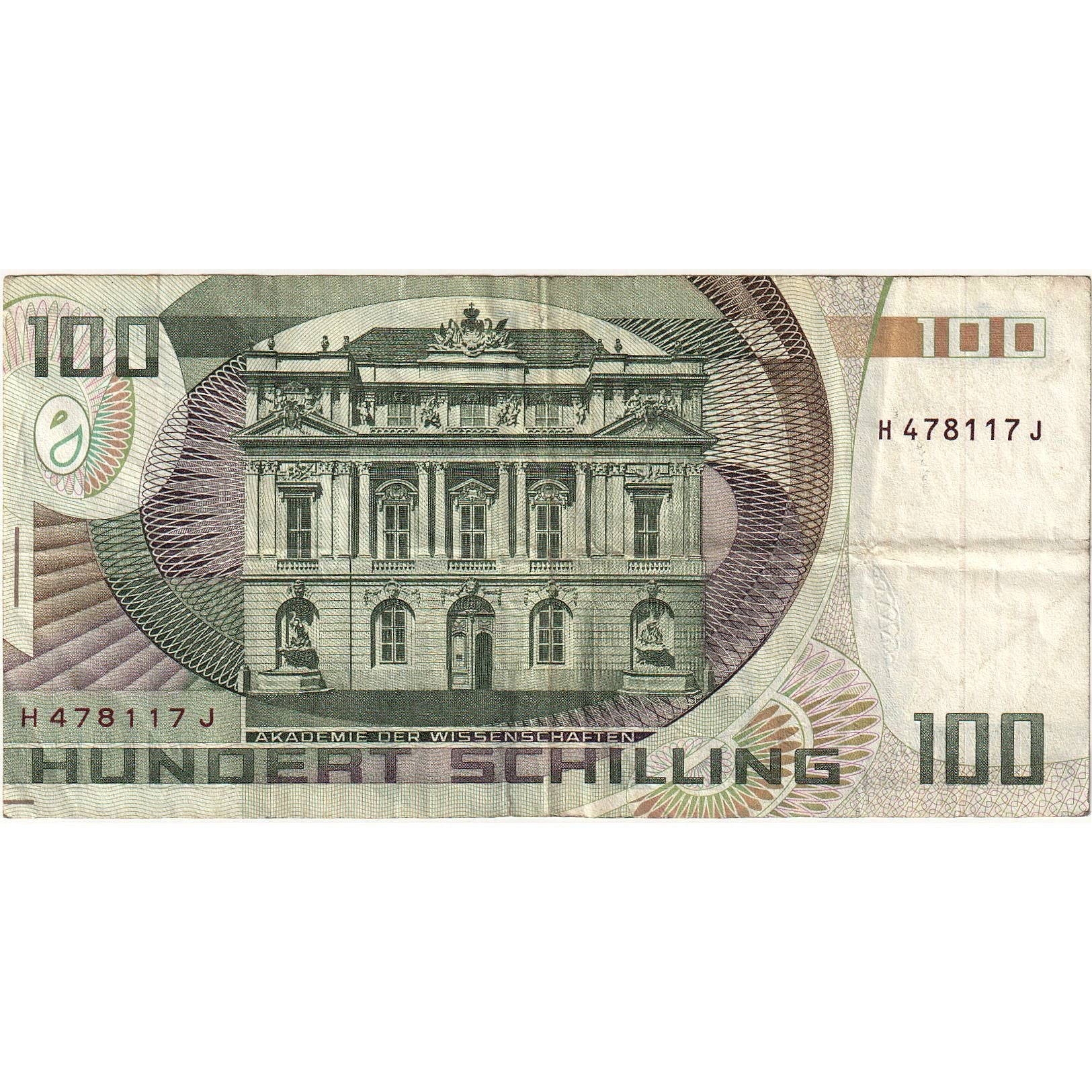 Nota, Áustria, 100 Schilling, 1984, 1984-01-02, KM:150, EF(40-45)