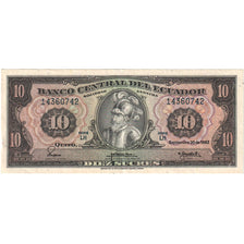 Ecuador, 10 Sucres, 1982, 1982-09-30, KM:114b, UNC(65-70)