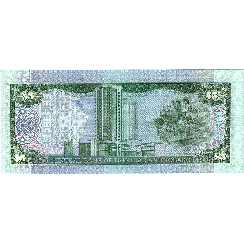 5 Dollars, 2006, Trinidad y Tobago, KM:47, UNC