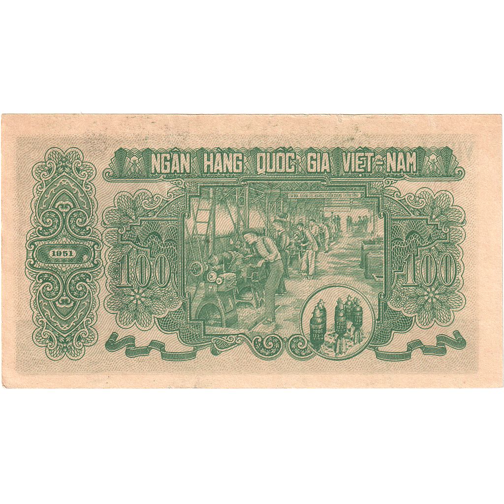 Vietnam, 100 D<ox>ng, km:62b, UNC(65-70)