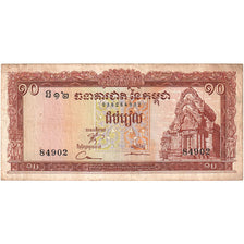 Cambodia, 10 Riels, KM:11a, EF(40-45)