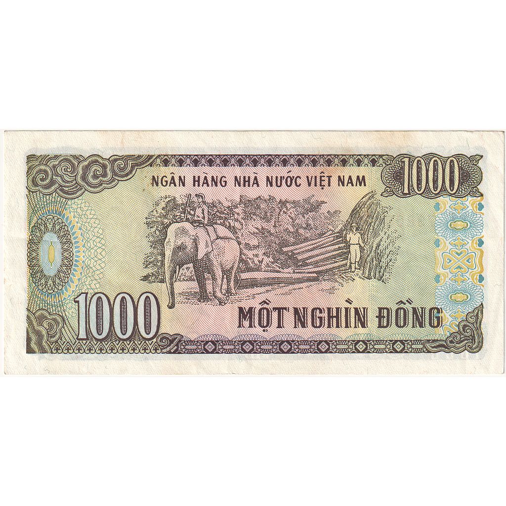 Viet Nam, 1000 D<ox>ng, 1988-1991, 1988, KM:106a, NEUF