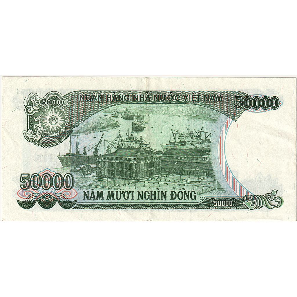 Vietnam, 50,000 D<ox>ng, 1990, KM:111a, UNC(65-70)