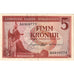 Iceland, 5 Kronur, 1957-06-21, KM:37b, UNC(65-70)
